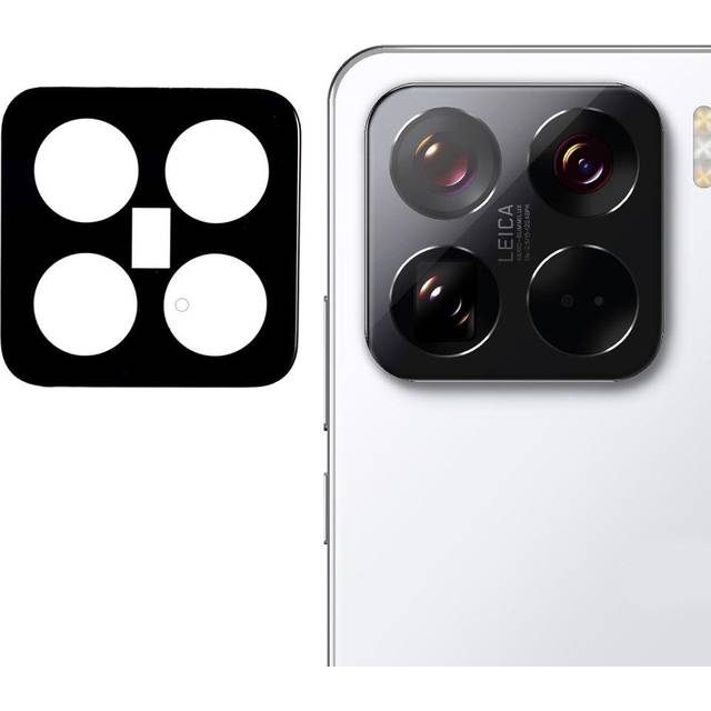 Xiaomi 15 Pro Härdat Kameralinsskyddsglas - Svart