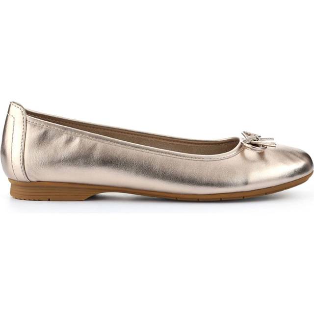 Vegan Bow-Detailed Pumps - JANSP41000 / 326 781 - Champagne - 5