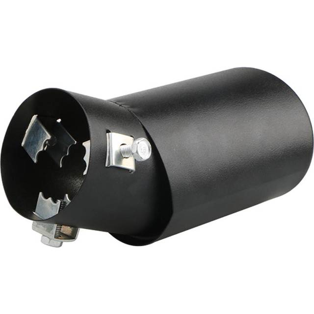 Universal Exhaust Tips 1.5-2.1 Inch Inlet Car Auto Exhaust Tailpipe Stainless Steel Modification Bent