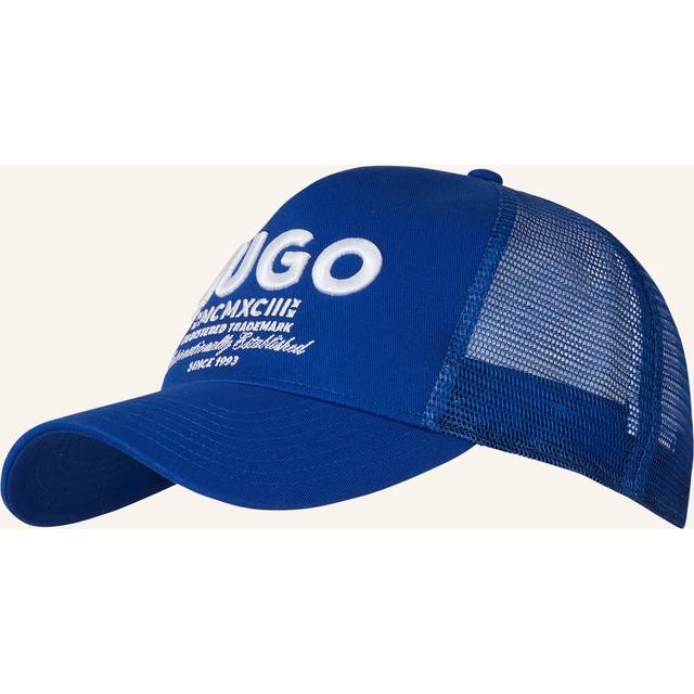 HUGO Blue Merk Baseball Cap Bue