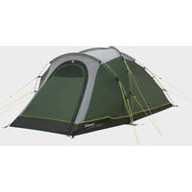 Kansas 3 Two-Room Dome Tent, Green - One Size