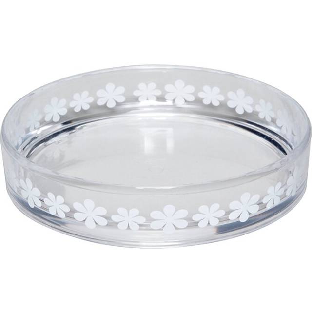 Soap Dish - Clear (5cm H X 12cm W X 12cm D)