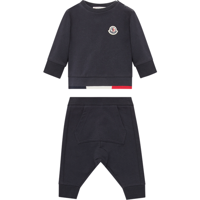 Moncler Enfant Boys Naby Blue Cotton Tracksuit - 3 year