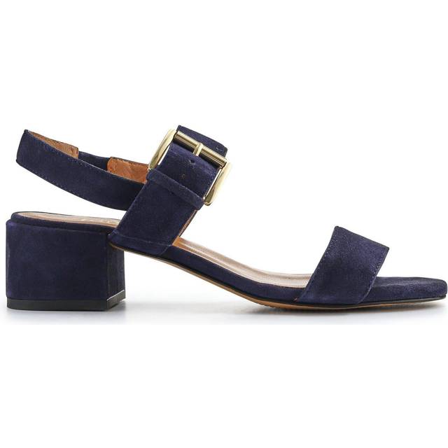 Jones Bootmaker Kassidy2 Block Heel Suede Slingback Sandals