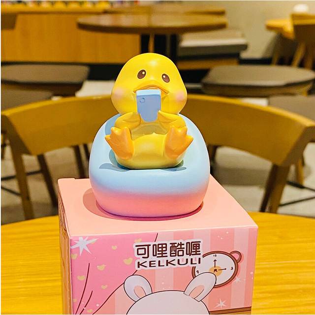 (Duck) Lovely Resin Sofa Baby Cartoon Ornaments Desktop Decoration Ideal For Any Recipient