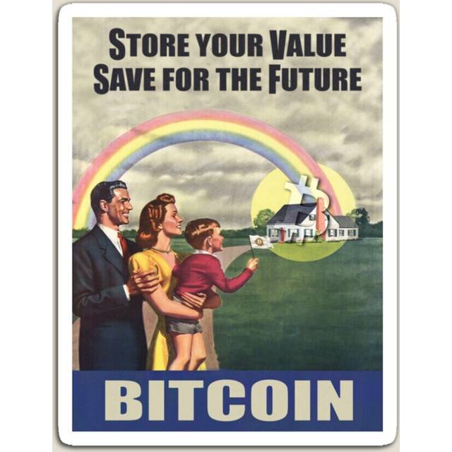 Fridge Magnets Store Your Value, Save for the Future Acrylic Meme Decoration for Home Kitchen Office