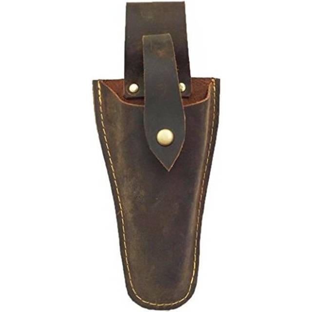 Tool Belt Pouch Durable Leather Sheath Gardening Tool Holster Case Bag for Garden Pruning Pliers Shears Secateurs Scissors or Knife Tool Gifts for Men