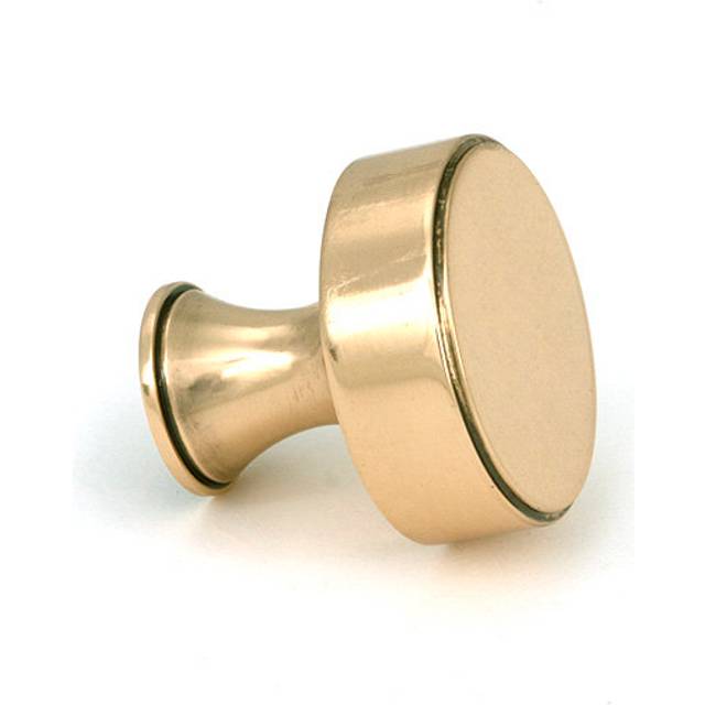 Scully Cabinet Knob - Polished Bronze (1.50&#34; Knob Diameter)