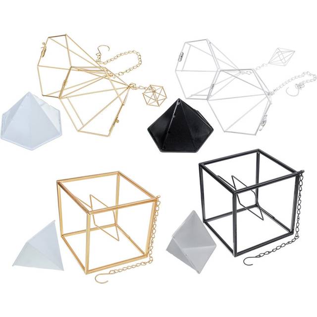 Creative Iron Hanging Flower Stand Ins Air-Cooled Shop Ceiling Top Decorative Floral Pendant