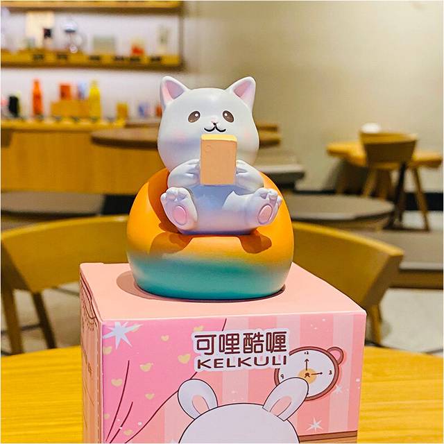 (Cat) Lovely Resin Sofa Baby Cartoon Ornaments Desktop Decoration Ideal For Any Recipient
