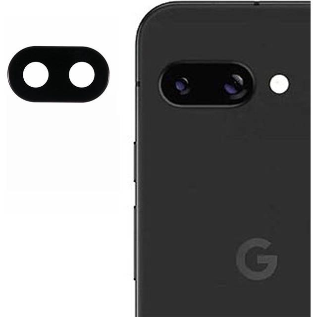 Google Pixel 9a Härdat Kameralinsskyddsglas - Svart