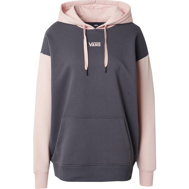 Vans - Colorblock Pullover Hoodie, Woman, Pink, Size: M
