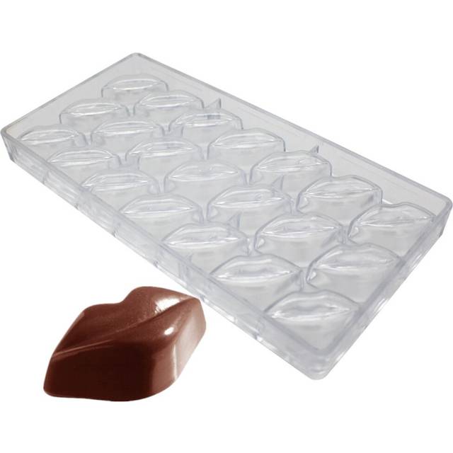 Goldbaking Lips Chocolate Mold Polycarbonate Chocolate Candy Molds