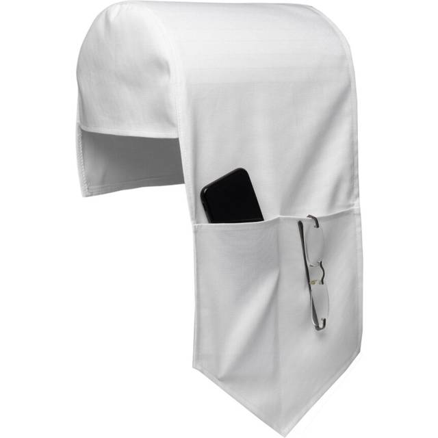 (White, Right Facing Sofa Tidy Arm Cap) Half Panama Cotton Antimacassar Sofa Furniture Cover