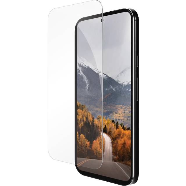 Google Pixel 9a dbramante1928 Eco-Protect Glasskärmskydd med Monteringsram - Case Friendly - Genomskinlig