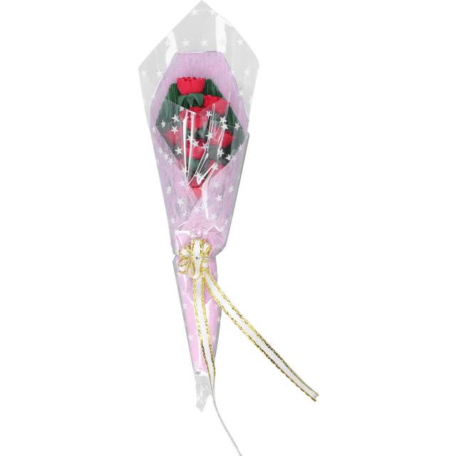 Dollhouse Rose Bouquet 1:12 Miniature Dollhouse Rose Flower Bouquet Accessories for Dollhouse
