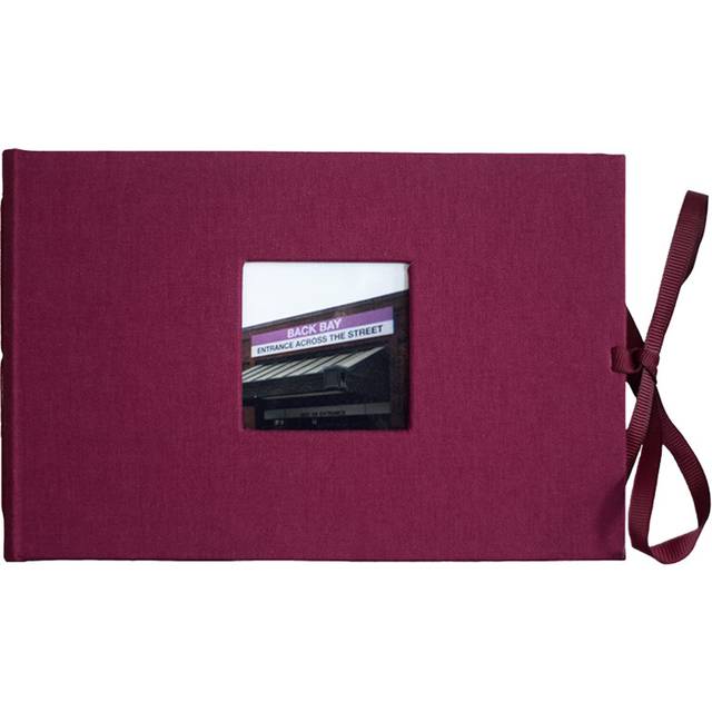 Kolo Noci Small 4x6 Photo Album  Holds 24 Photos  Ideal for Weddings and Baby Books  Bordeaux