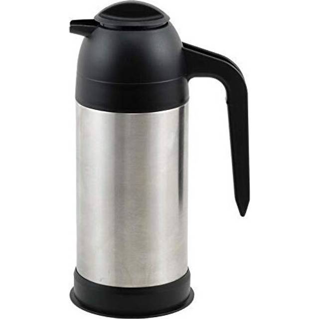 Winco VSS-24 Coffee/Cream Servers 24 oz vacuum insulated  Silver  Blac