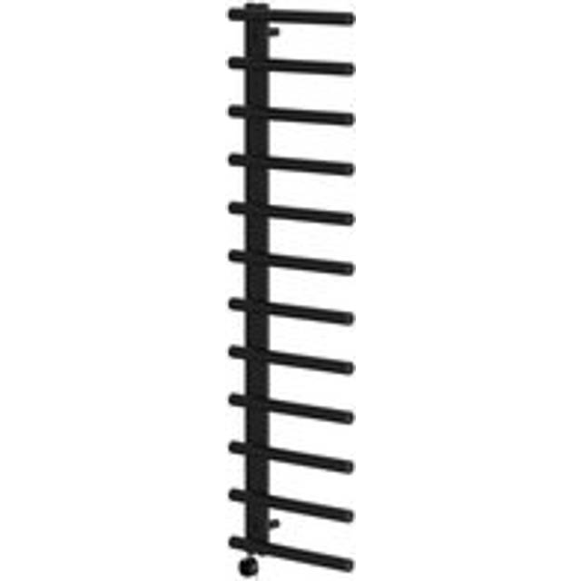 Wholesale Domestic Mason Colore Designer Digital Thermostatic Electric Heated Towel Rail | Matt Black | Mild Steel | 1750mm x 500mm