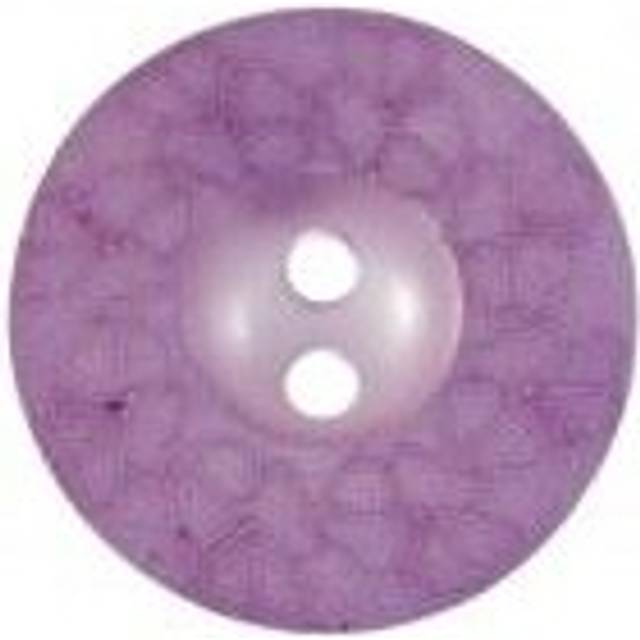 Trimits Round Flower Buttons  Lilac - each