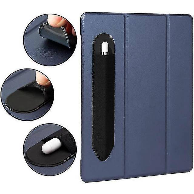 (As show, One size) Pencil Holder Compatible With The Apple Pencil (1st And 2nd Gen), Elastic Pocket [stylus Pens Protected And Safe] Pouch Adhesive S