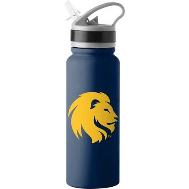 Logo Brands 669-S25UFTB-8 Texas A&M Commerce 25 oz Logo Stainless Single Wall Flip Top Bottle