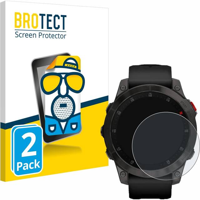 2x anti glare screen protector for garmin epix (gen. 2) matte protection film