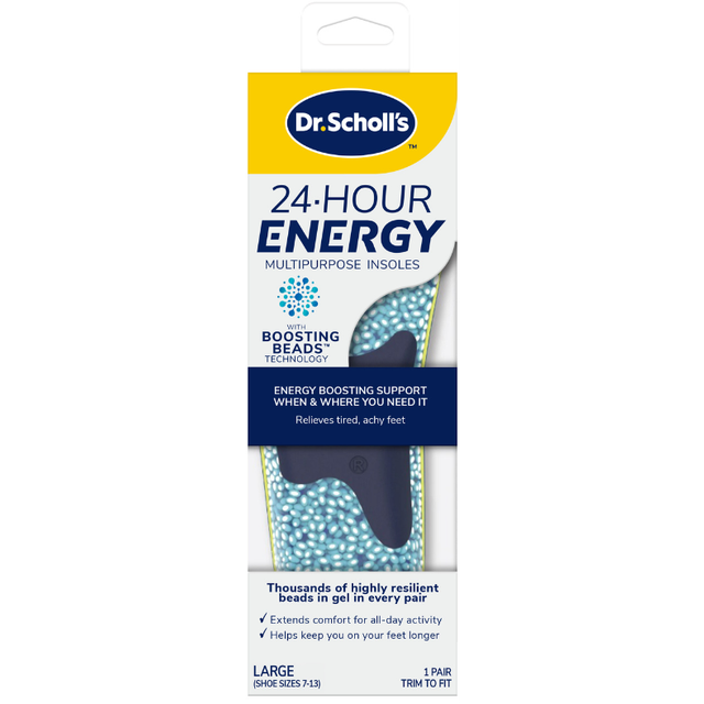 Scholl 24hr Energy Insoles (S) 2 st