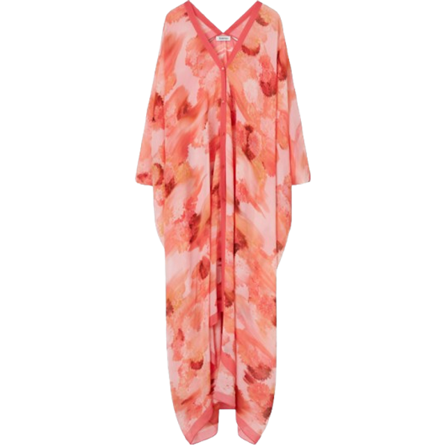 Kaftan agave blurry flower apricot