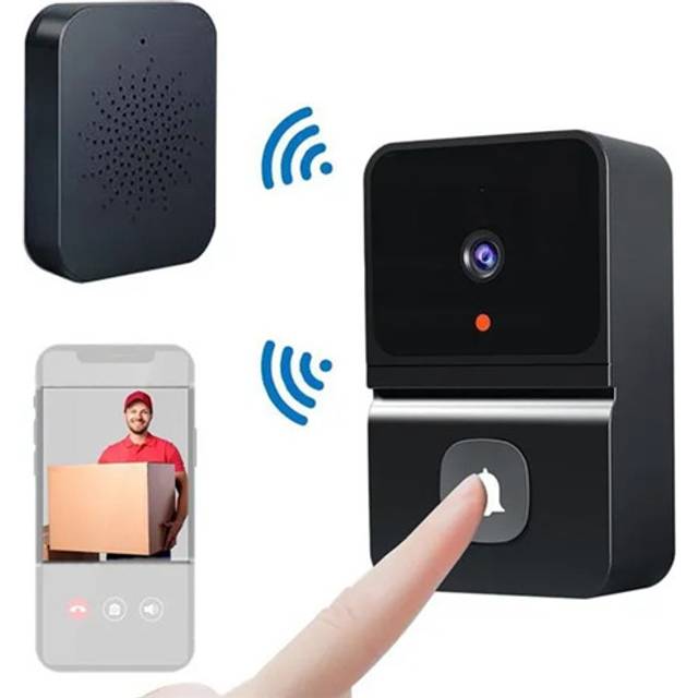 Wireless DoorBell with Camera WiFi Intercom Doorbell Home Security