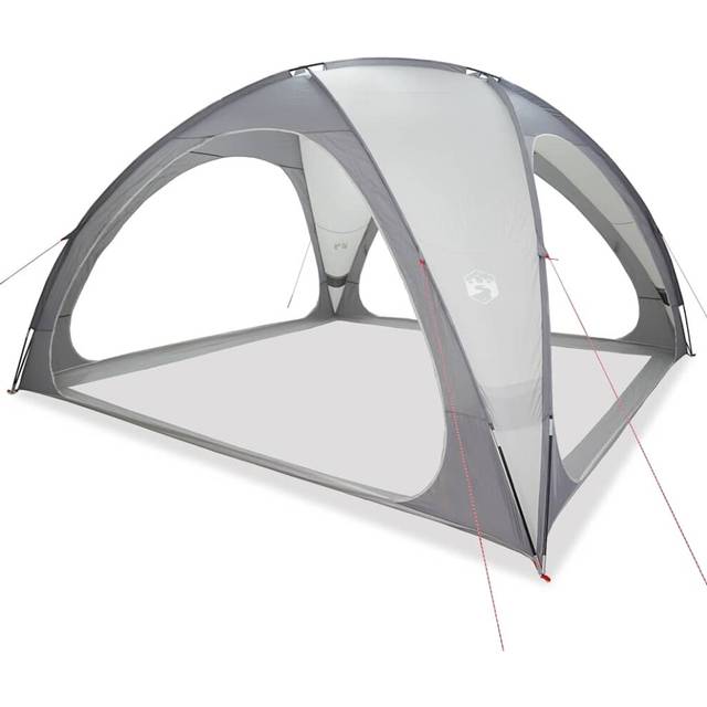 vidaXL Party Tent Grey Waterproof