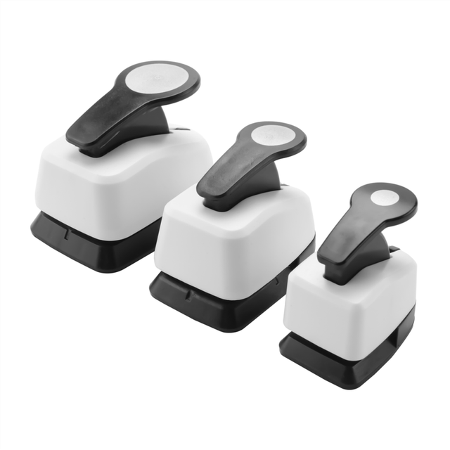 3Pcs Paper Punches-Hole Puncher,for Crafts 9/16/25mm Circle Punch Set
