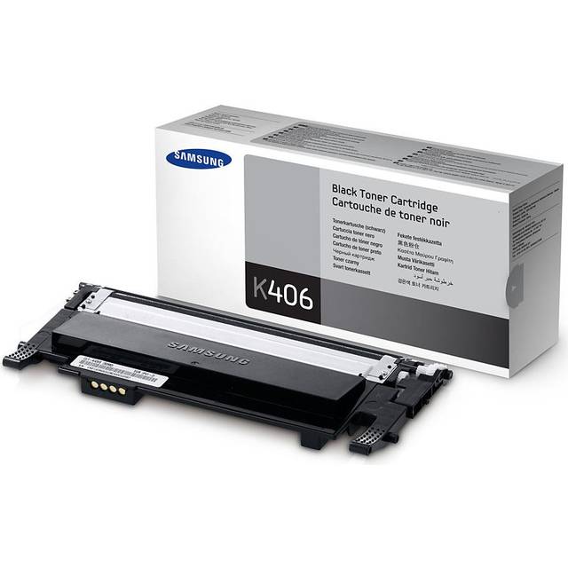 Tonerkassett Svart S406BK Ersätter SAMSUNG CLT-K406S