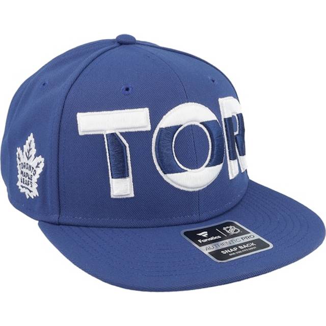 Fanatics - NHL Blå snapback Keps - Toronto Maple Leafs Authentic Pro Rink Flat Brim  Blue Snapback @ Hatstore