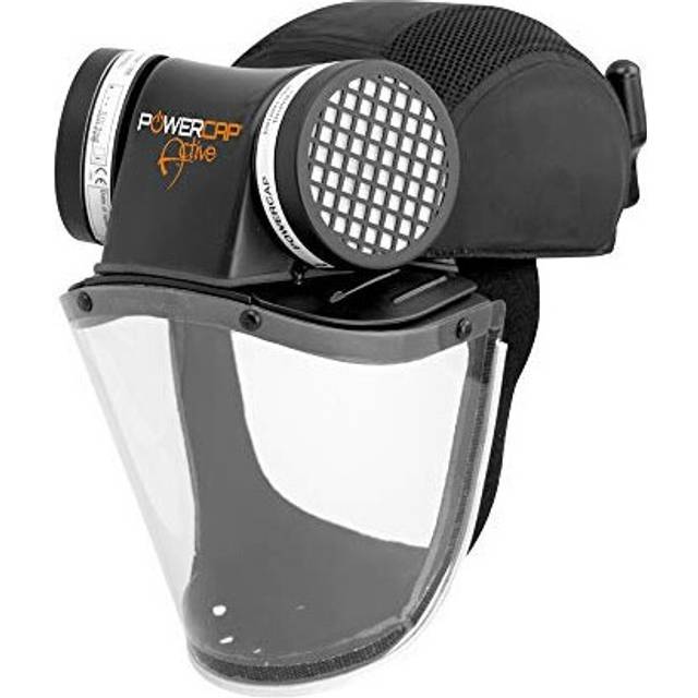 Powercap Active 8hr Respirator with Multi Plug CAE601941100 Black