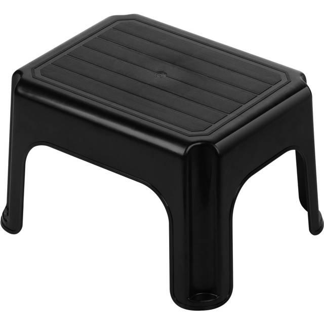 (Black) 120KG STEP STOOL Heavy Duty - Home & Caravan Stepping Stool