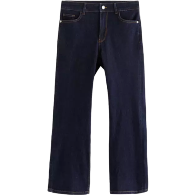 FLARE Karen cropped jeans med medelhög midja