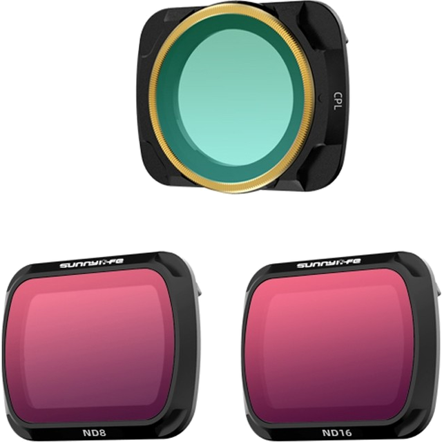 Sunnylife Mavic Air 2 - ND-filter 3-pack (CPL/ND8/ND16)