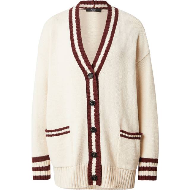 MAX MARA WEEKEND VICOLO ECRU CARDIGAN