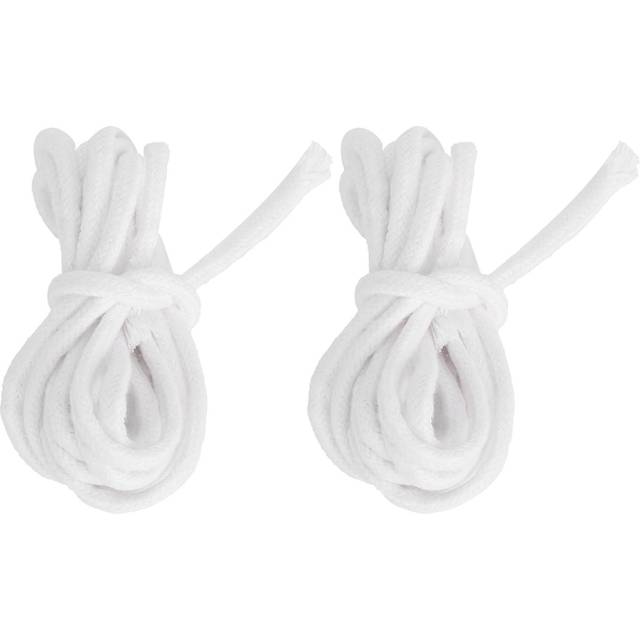 2pcs Candle Wicks Good Oil Absorbency Combustion Durable Braid Cotton Candle Wick for DIY Oil