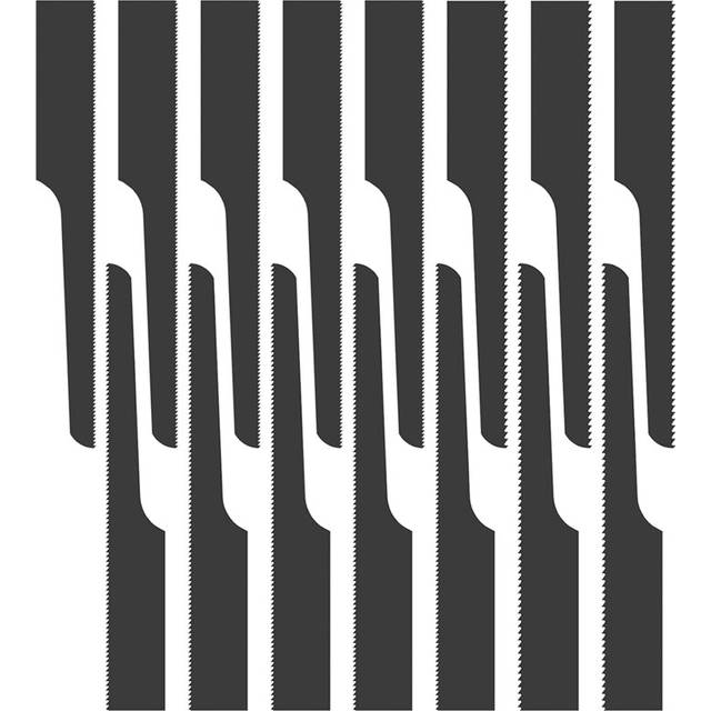 15Pcs Reciprocating Air Saw Blades Replacement, Power Cutting Tool Body Hacksaw Tools(18TPI,44TPI,32TPI)