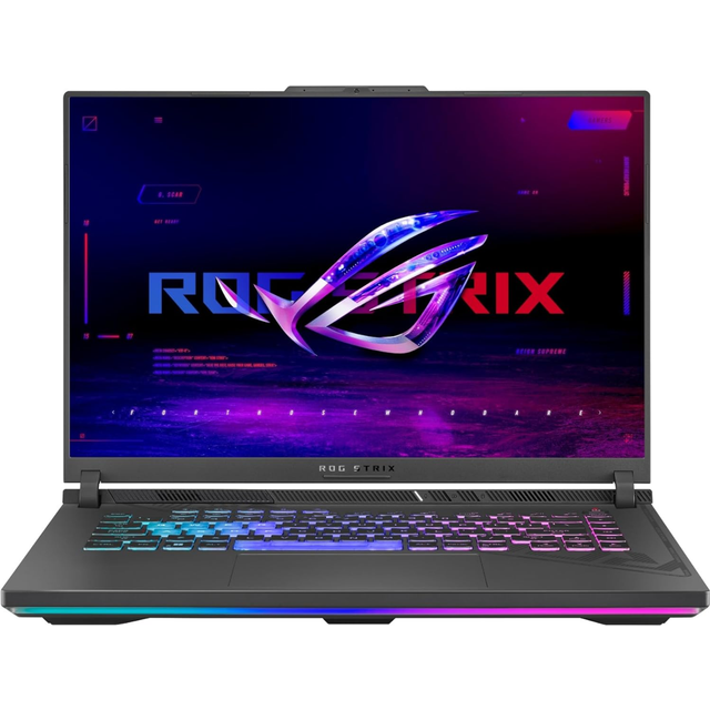 ASUS ROG Strix G16 G614JV-N3075W Intel Core i7 i7-13650HX Laptop 40.6 cm (16") WUXGA 16 GB DDR5-SDRAM 1 TB SSD NVIDIA GeForce RTX 4060 Wi-Fi 6E (802.11ax) Windows 11 Home Grey