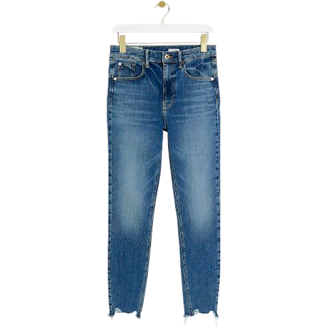 River Island Womens Blue High Waisted Super Skinny Jeans - 18S