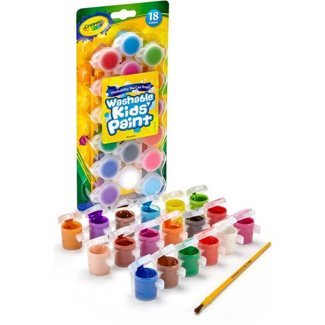 Crayola Paint Pot Set with Brush