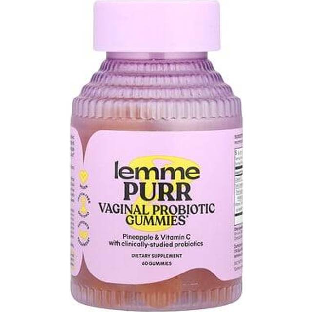 Lemme  Purr  Vaginal Probiotic Gummies  Pineapple  60 Gummies