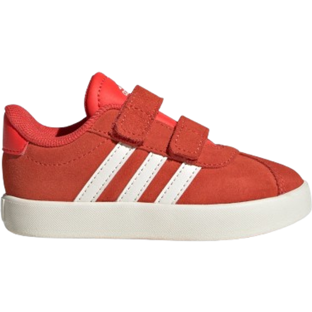 Adidas Infant VL Court 3.0 Shoes Size: 9c UK, Colour: Red