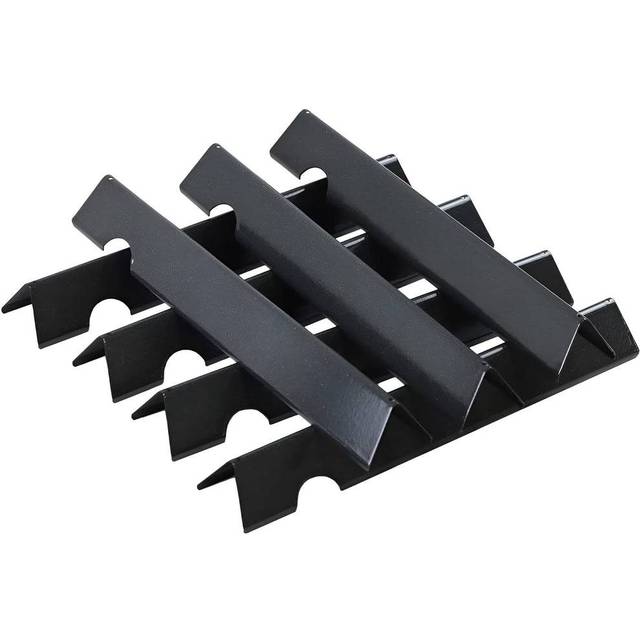 66033 66797 smaksättare stänger 43,18 cm ersättning Weber GS4 Genesis II 400-serien, E-410 E-435 S-410 S-435 SE-410 grilldelar, Genesis GS4 II LX E/S-440 delar, porslinemaljerad smak Barer, 7-pack