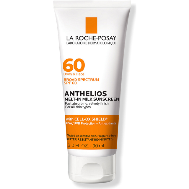 La Roche Posay Anthelios Melt In Milk Body And Face Sunscreen Spf 60 3.0 Oz