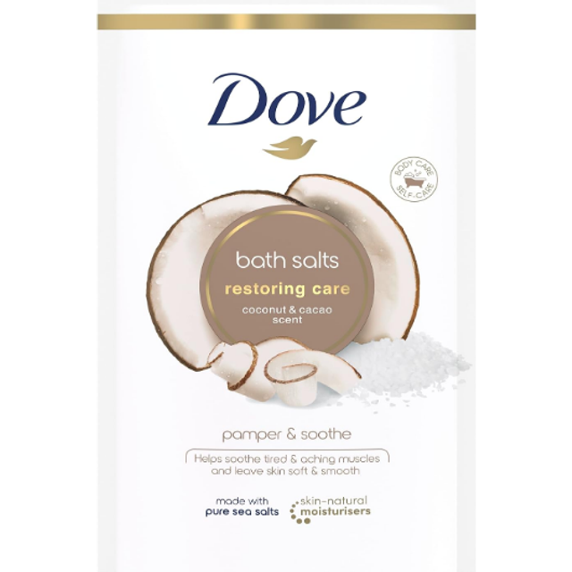 Dove restoring care coconut & cacao bath salts with 900 (pack of 1)