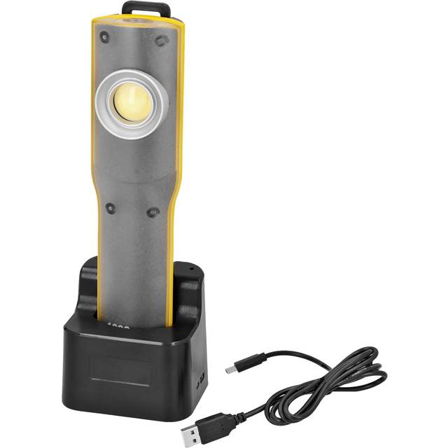 Laddbar arbetslampa LED 1300 lm 6500 K / 10 W IP54